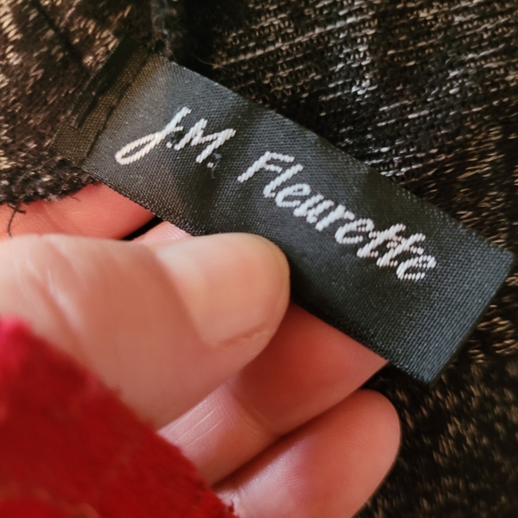 JM Fleurette womans cardigan. Size medium - Picture 3 of 3